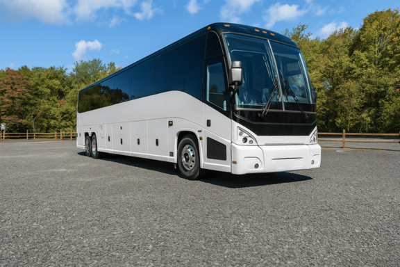 Bus Rental Company Deerfield Beach 56 Passenger Charter Bus