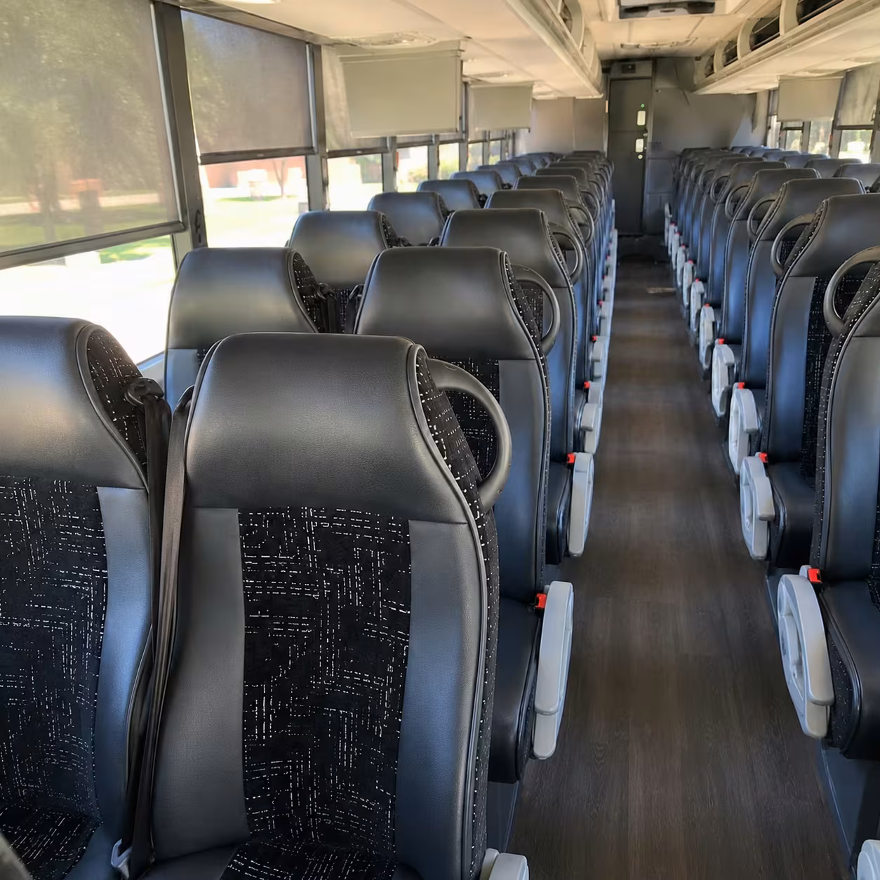 deerfield beach charter bus interior gallery